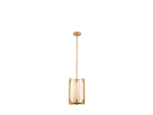 Orleans 4-Light Pendant in Distressed Gold